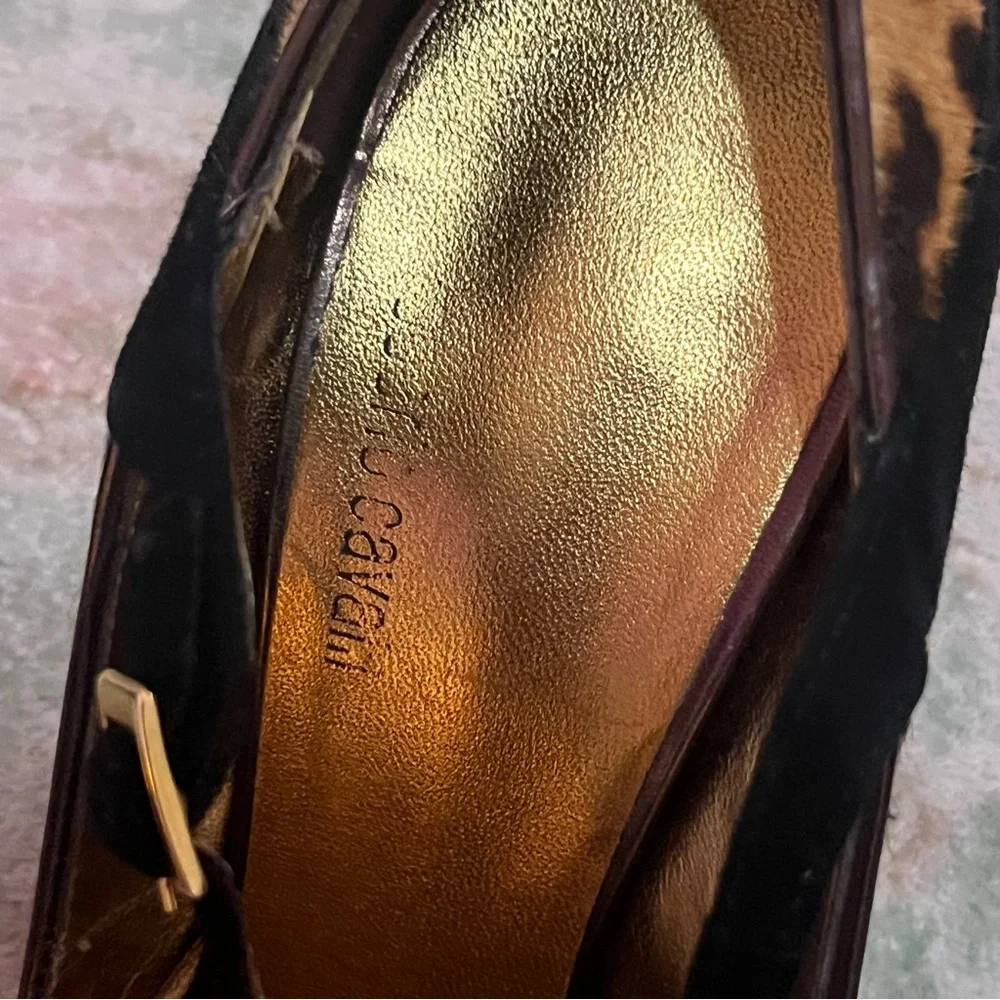 Roberto Cavalli Leopard Pony Hair Heels – Size 37.5 - Picture 9 of 11